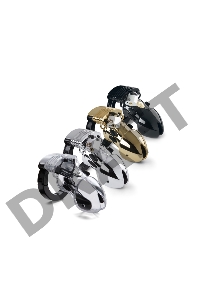 Электростимулятор Mystim Pubic Enemy No 1, хирургическая сталь, серебряный, 8,2 см