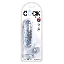 King Cock Clear 6 Cock with Balls Прозрачный фаллоимитатор с мошонкой на присоске