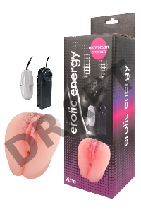 Телесная вибровагина Erowoman-Eroman