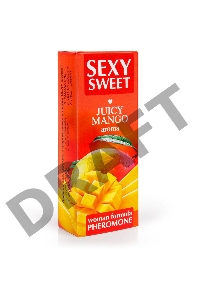 Парфюмированное средство для тела с феромонами Sexy Sweet с ароматом манго - 10 мл.