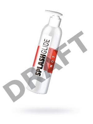 Возбуждающий лубрикант Splashglide HOT stimulative, на водной основе, 250 мл