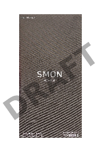 Вибратор с клиторальным стимулятором KOKOS SMON, силикон, розовый, 23 см