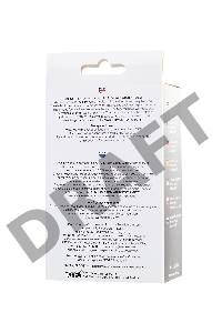 Анальный фаллоимитатор A-Toys Spikn, силикон, черный, 14 см