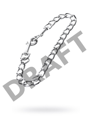 Соединительная цепочка TOYFA Metal, серебряная