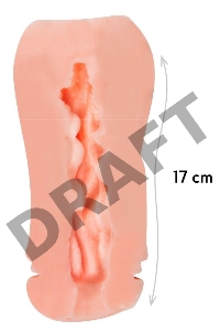 Мастурбатор Girl, цвет черный  (SOLAR MEN)