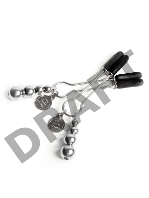 Металлические зажимы на соски Adjustable Nipple Clamps