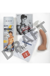 Фаллоимитатор реалистик Jeff Stryker с мошонкой на присоске Ultra Skin Jeff Stryker ULTRASKYN™ 10 Realistic Cock w/ Removable Vac-U-Lock™ Suction Cup