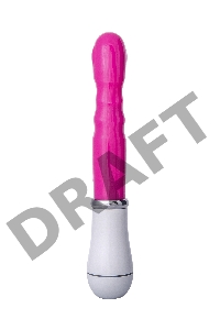 Вибратор с клиторальным стимулятором TOYFA A-Toys, TPE, розовый, 20 см