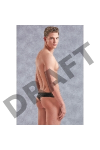 Ажурные мужские стринги Doreanse черный S