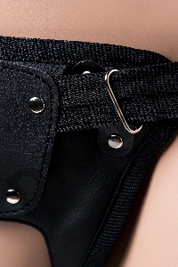 Страпон на креплении LoveToy с поясом Harness, реалистичный, neoskin, телесный, 17 см