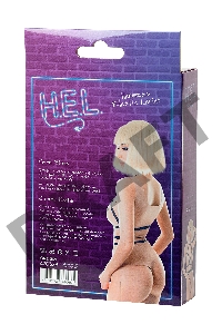 Стреп H.E.L. Kortni, текстиль, черный, OS