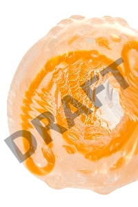 Нереалистичный мастурбатор TENGA SPINNER  Beads, TPE, прозрачный, 13 см