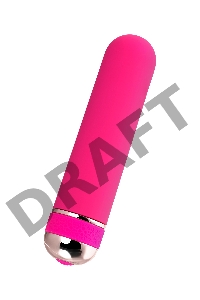 Нереалистичный вибратор A-Toys by TOYFA Mastick mini, ABS пластик, розовый, 13 см