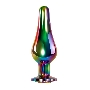 Evolved RAINBOW METAL PLUG SMALL Радужная анальная пробка малая