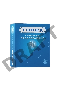Презервативы продлевающие TOREX  латекс, №3, 18 см