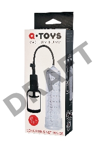 Помпа для пениса TOYFA A-Toys, TPE, прозрачный, 23,5 см