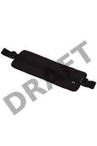 Черная неопреновая поддержка Doggy-Style