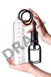 Помпа для пениса TOYFA A-Toys, TPE, прозрачный, 23,5 см