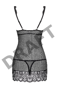 Сорочка и трусики 853-CHE-1 (Obsessive)