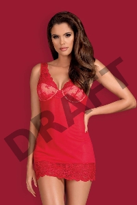 Сорочка и трусики 853-CHE-1 (Obsessive)