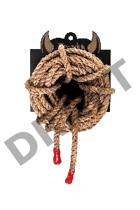 Веревка профи-джут Shibari Pecado BDSM, 8мм, длина 10м