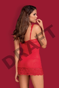 Сорочка и трусики 853-CHE-1 (Obsessive)