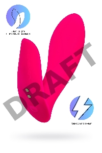 Вибратор Flexer Lovense, силикон, розовый, 10,1 см