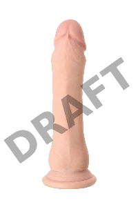 Реалистичный фаллоимитатор TOYFA RealStick Elite DILDO, TPR, телесный, 21 см