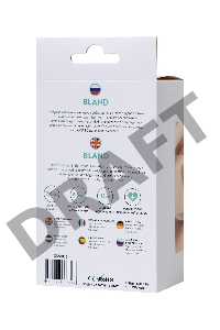 Анальная вибровтулка ToDo by Toyfa Bland, силикон, голубая, 12 см, Ø 2,8 см