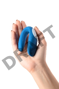 Многофункциональный стимулятор для пар Satisfyer Partner Whale, силикон, голубой, 17 см.