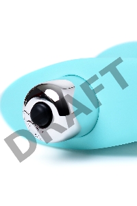 Анальная вибровтулка ToDo by Toyfa Bland, силикон, голубая, 12 см, Ø 2,8 см