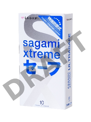 Презервативы латексные Sagami Xtreme Ultrasafe №10