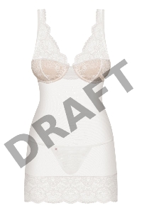 Сорочка и трусики 853-CHE-1 (Obsessive)