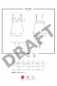 Сорочка и трусики 853-CHE-1 (Obsessive)