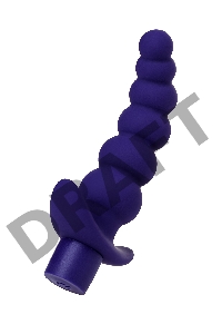 Анальный вибратор ToDo by Toyfa Dandy, влагостойкий, силикон, фиолетовый, 13,5 см, Ø 3,2 см