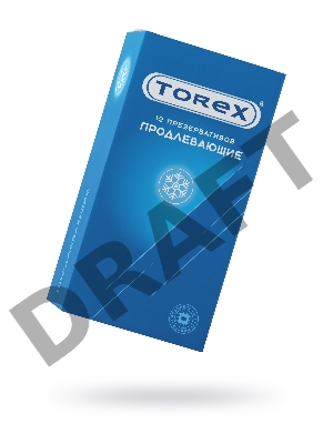 Презервативы продлевающие TOREX  латекс, №12, 18 см