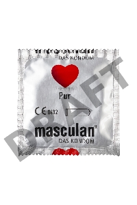 Презервативы masculan  Pur № 3 утонченные, 18,5 см, 5.3 см, 3 шт.