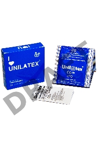 Классические презервативы Unilatex Natural Plain - 3 шт.