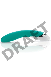 Вибратор Mystim Elegant Eric силиконовый, зеленый, 27 см