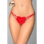 Стринги с сердечком SoftLine Collection, красный, S/L