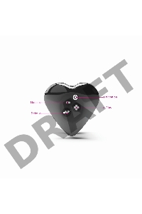 Heart's Desire Вибромассажёр с электростимуляцией, черный