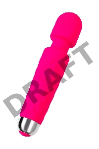 Вибромассажер Flovetta Peony, силикон, розовый, 20,5 см