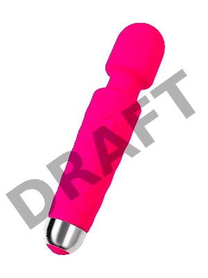 Вибромассажер Flovetta Peony, силикон, розовый, 20,5 см