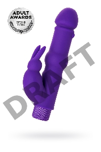 Нереалистичный вибратор TOYFA A-Toys, силикон, фиолетовый, 18 см