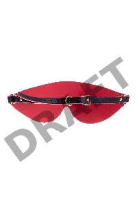 Бондажный набор Toyfa Theatre Bow-tie, PU-кожа, черный