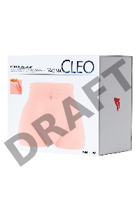 Мастурбатор реалистичный KOKOS Cleo, TPR, бежевый, 13.5 см