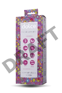 Вибратор TOYFA Dolce Jaden, силикон, розовый, 12,5см