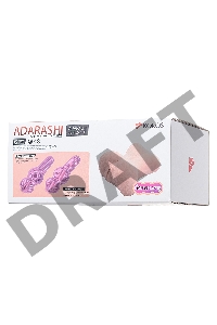 Мастурбатор реалистичный KOKOS Adarashi 1 c двойным слоем, TPR, бежевый, 20 см