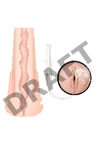 Мастурбатор-вагина PORNSTAR Zoye Monroe со сквиртом