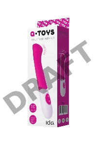 Стимулятор точки G TOYFA A-Toys Ida, силикон, розовый, 19 см